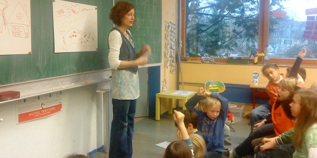 Besuch von Frau Fischbach