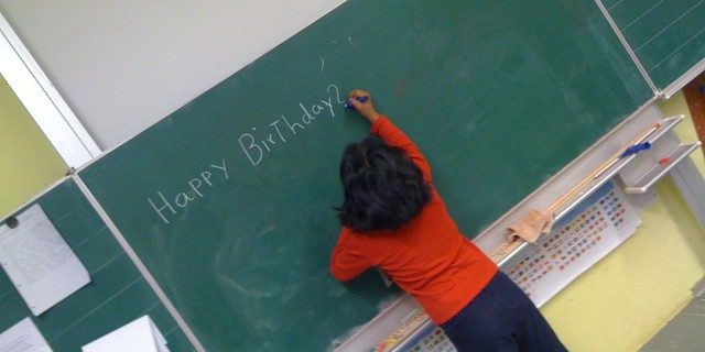 Geburtstagsüberraschung