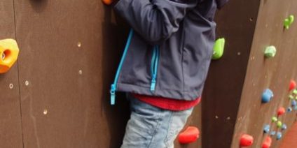 Einweihung Kletterwand