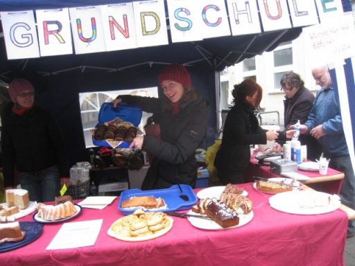 Eltern-Waffelstand